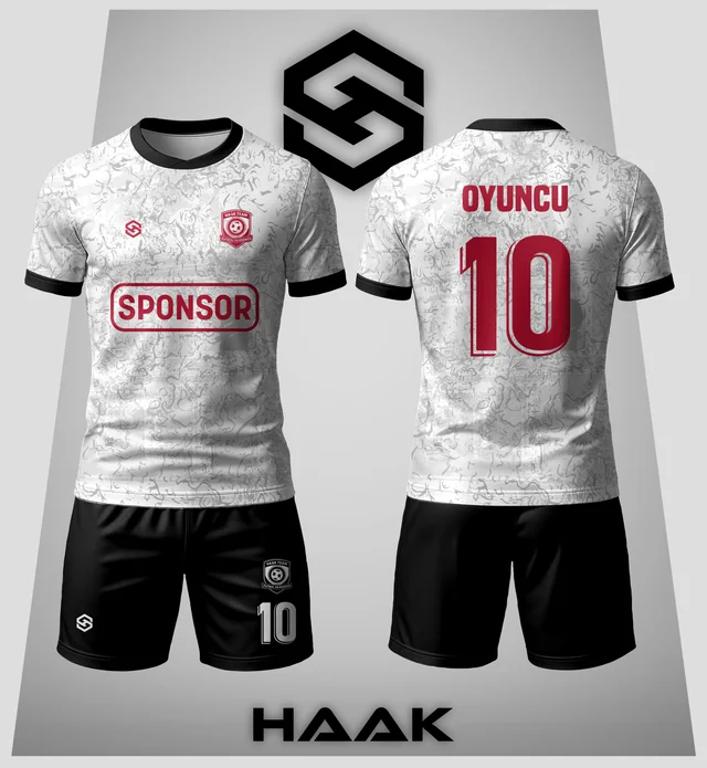 Beyaz Mermer Desenli Forma - HK0117F