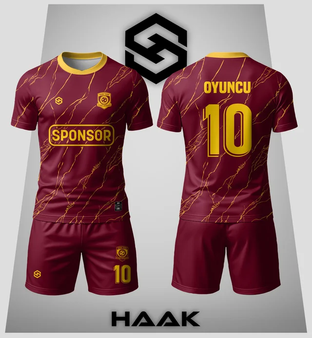 Bordo Mermer Desenli Forma - HK0104F