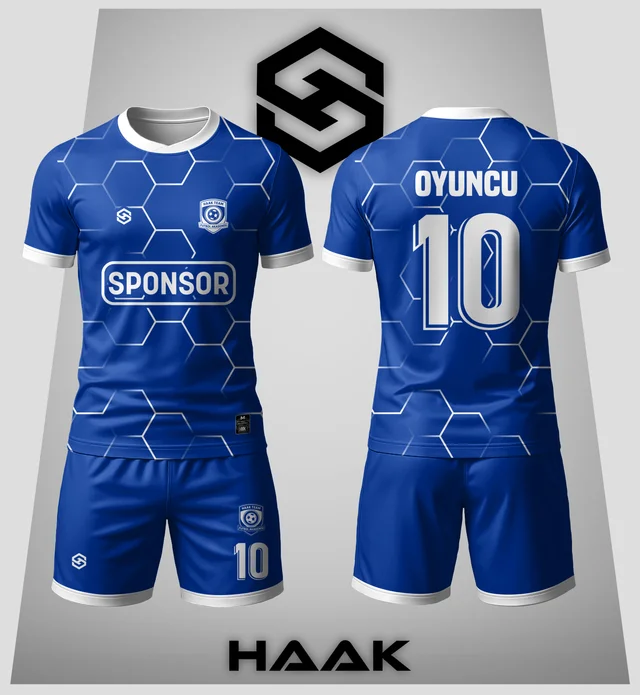Mavi Petek Desenli Forma - HK0021F
